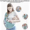Babytragetuch aus weicher Baumwolle – Verstellbare Produktbild-Vorschau 4