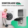 ABSINA Aufputzsteckdose & Aufputzschalter Kombination IP44 Produktbild-Vorschau 2