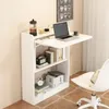Faltbarer Wandschreibtisch, weiß, Schrank, Regal, moderner Produktbild-Vorschau 7
