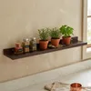 Scaffale da parete Relaxdays, A x L x P: 5 x 80 x 15 cm, Anteprima dell’immagine prodotto 2