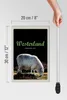 Holzschild Reise 20x30cm Westerland Natur Tiere Schafe Produktbild-Vorschau 5
