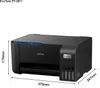 A product shot of an Epson EcoTank ET-2811 printer with dimensions indicated. Podgląd zdjęcia produktu