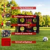 KM-Fit Fußballtor 150x120 cm mit Zielplane, 2-in-1 Produktbild-Vorschau 3