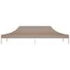 vidaXL Toit de tente de réception 6x3 m taupe 270 g/mÂ Voir les images du produit 14