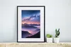 MuchoWow® Gerahmtes Poster Berge - Sternenhimmel - Nebel Produktbild-Vorschau 6