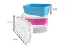 KitchenYeah® Lunchbox Brotzeit Brotdose 17x11 cm Marmor - Produktbild-Vorschau 5