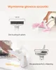 The image shows different attachments for a cleaning device, demonstrating their use on various surfaces. Náhled obrázku produktu