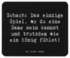 Mr. & Mrs. Panda Mauspad Spruch Schach Dame und König - Produktbild-Vorschau 1