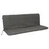A dark gray bench cushion is shown against a white background. Produktbild-Vorschau