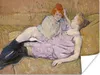 MuchoWow® Poster Das Sofa - Gemälde von Henri de Produktbild-Vorschau 1
