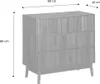 Cassettone effetto legno, 3 cassetti, Marrone scuro Anteprima dell’immagine prodotto 7