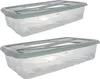 Unterbettkommode VALENCIA – 2er Set – 45 L – mit Rollen, Produktbild-Vorschau 1
