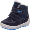 A single blue child's boot is shown against a white background. Produktbild-Vorschau