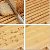 Relaxdays Brotschneidebrett, praktisches Brotbrett mit Produktbild-Vorschau 8