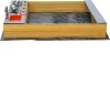 HOME DELUXE Sandkasten COOKY – Natur | Holz-Sandkasten mit Produktbild-Vorschau 4