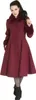 Hell Bunny Mantel Damen Capulet Coat rot XXL Produktbild-Vorschau 7