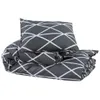 vidaXL Ensemble de literie Gris 200x200 cm coton Voir les images du produit 3
