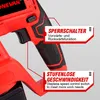Akku-Bohrhammer Bürstenloser Schlagbohrmaschine 4-in-1 Akku Produktbild-Vorschau 7