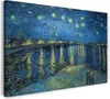 Leinwandbild (120x80cm): Vincent van Gogh - Sternennacht Produktbild-Vorschau 1
