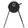 vidaXL Grill mit 2 Grillrosten Schwarz 80x95x90 cm Stahl Produktbild-Vorschau 3