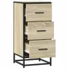 vidaXL Sideboard Sonoma-Eiche 35,5x35x76 cm Holzwerkstoff Produktbild-Vorschau 7