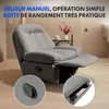 Fauteuil de relaxation ovale FLEXISPOT XC6 avec couverture, Voir les images du produit 5