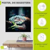 ARTland Poster Leguan Größe: 30x30 cm Produktbild-Vorschau 2