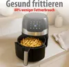 alpina Airfryer 3.5L - Heißluftfritteuse 1-4 Personen - Air Produktbild-Vorschau 7