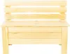STOLMAK Záhradný drevený box 111 l 71x54x29 cm prírodný, Náhľad obrázku produktu 7