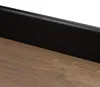 Satinierte Schwarz Keramik-Sockelleiste 8x60 Produktbild-Vorschau 1