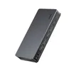 A dark gray Ugreen USB-C docking station is shown from a diagonal angle against a white background. Produktbild-Vorschau