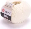 YarnArt Jeans (50g/160M) 03 naturweiß Náhled obrázku produktu 1