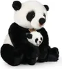 Plyšová panda s mláďaťom 27 cm ECO-FRIENDLY Náhľad obrázku produktu 4
