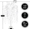 A decorative LED tree with informational graphics. Podgląd zdjęcia produktu