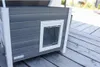Kerbl ECO Katzenhaus Eli 57×45×43 cm Grau und Weiß Produktbild-Vorschau 6
