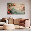 Muralo Leinwandbild Canvas BLUMEN Pflanzen Berge Landschaft Produktbild-Vorschau 6