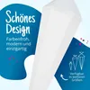 itenga Bastelschultüte mit Verschluss WEISS 6eckig 85cm Produktbild-Vorschau 4