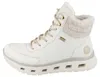 RIEKER  Damen Schnürstiefelette weiß beige Kunstleder - Produktbild-Vorschau 3