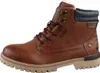 Mustang Herren Stiefel gefüttert Braun (Cognac) Produktbild-Vorschau 3
