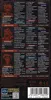 The back of a Yu-Gi-Oh! trading card game product box, showing card lists and product information. Produktbild-Vorschau