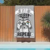 Strandtuch Gamer Game Flow 90x180 cm Produktbild-Vorschau 4