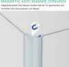 IMPTS Duschkabine Eckeinstieg 75x90 cm 180º Doppel Falttür Produktbild-Vorschau 9