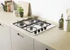 Piano cottura a gas 59,5cm 4 fuochi nero Candy CHW6LBX Anteprima dell’immagine prodotto 4