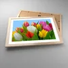 Gerahmtes Poster - Rahmen in heller Eiche - Tulpen Produktbild-Vorschau 3