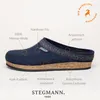 Stegmann 108 Uni Wollfilz-Pantoffeln Dunkelblau (Navy), Produktbild-Vorschau 22