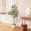 Kunstpflanze Olivenbaum 120 cm,Realistische Olive mit Produktbild-Vorschau 10