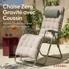 CASABEL chaise pliante Zéro Gravité Vert sauge avec Voir les images du produit 3