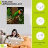 ARTland Leinwandbild Allfarblori im Baum Größe: 30x30 cm Produktbild-Vorschau 2