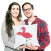 Mr. & Mrs. Panda Couchkissen Flamingo Yoga - Weiß - Produktbild-Vorschau 3