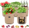 5 Stück Pflanzsack Wiederverwendbar Kartoffelpflanzbeutel Produktbild-Vorschau 1